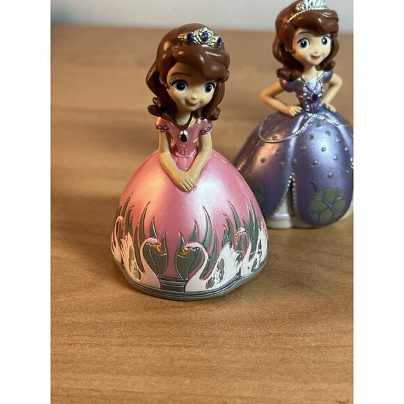 Bundle Of 5 Sofia The First Toys Action Figures Cake Toppers Plus Amber - Picture 2 of 10